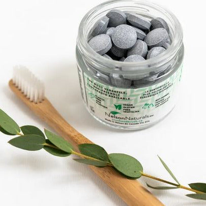 Crush & Brush Mint CHARCOAL - 60g ~ 80 Tablets
