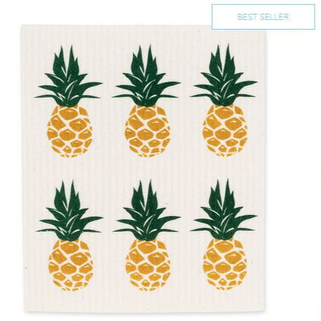 Swedish Dish Cloth Pineapple Set of 2