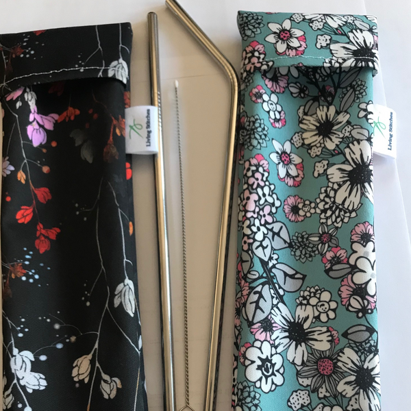 Straw & Cutlery Pouch