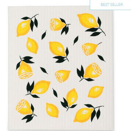 Swedish Dish Cloth Lemons - Set of 2