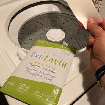 Tru Earth Eco-strips Laundry Detergent (Fresh Linen) - 32 Loads