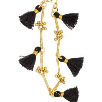 Athena Bracelet with Tassels
