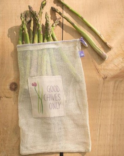 Reusable Produce Bag -  reusable grocery bag, produce bag, bulk food bag, vegetable bags, dry goods bag, mesh bag