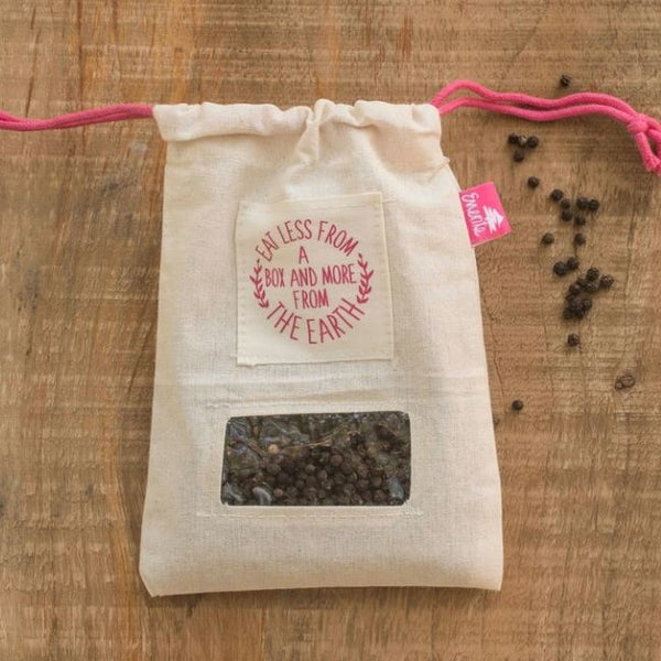 Reusable Bulk Food Bag -  snack bag, dry goods bag