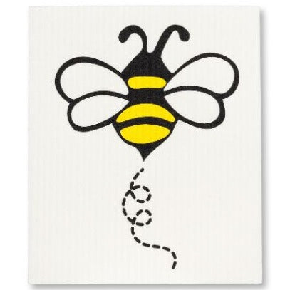 All Over Bees Swedish Dishcloth Set of 2