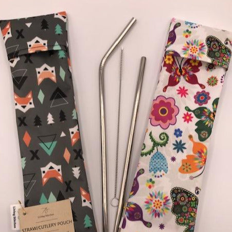 Straw & Cutlery Pouch