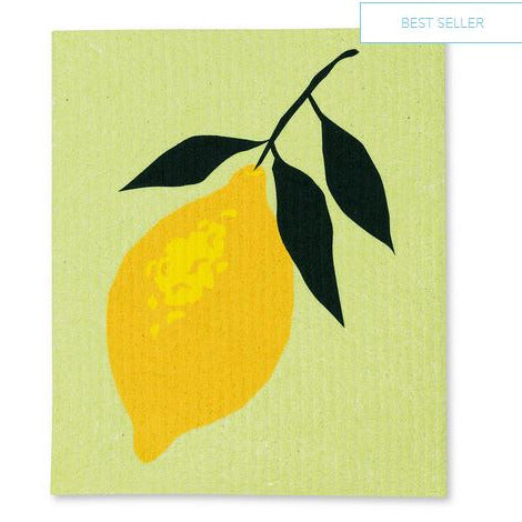 Swedish Dish Cloth Lemons - Set of 2