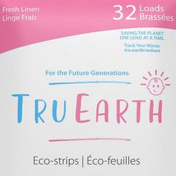 Tru Earth Eco Strips Laundry Degergent- Baby 32 Loads