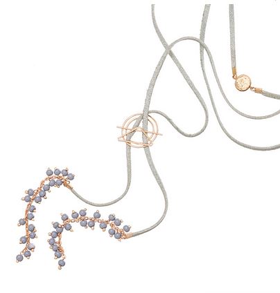 Suede Triple Necklace