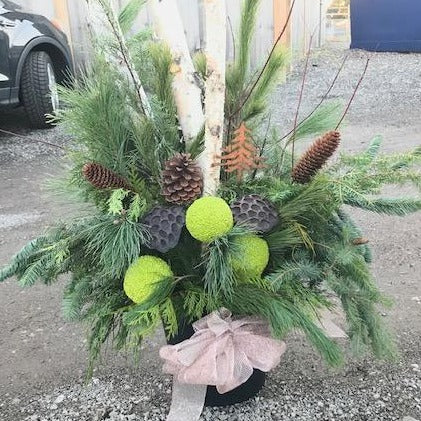 Christmas Porch Bucket Arrangement Workshop Nov 10 7-9pm