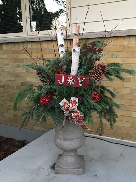 Christmas Porch Bucket Arrangement Workshop Nov 19 1-3pm