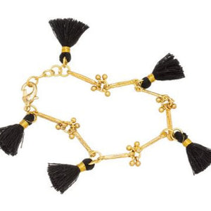 Athena Bracelet with Tassels