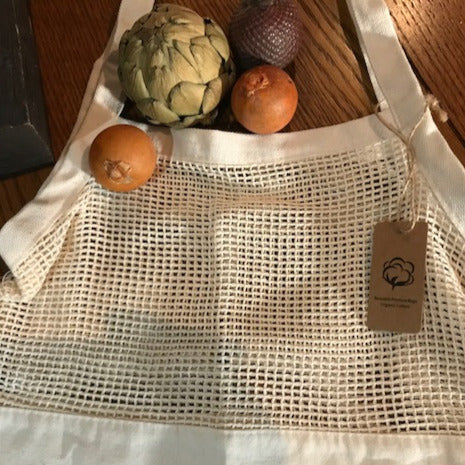 Organic Cotton Re Useable Shopping Bag