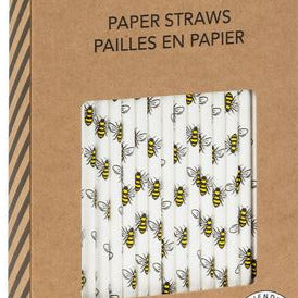 Eco-Friendly Fun Paper Straws - 100 Pieces