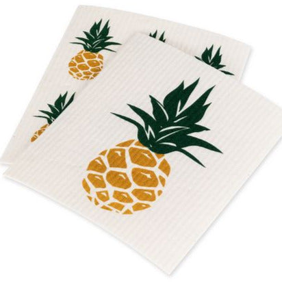 Swedish Dish Cloth Pineapple Set of 2